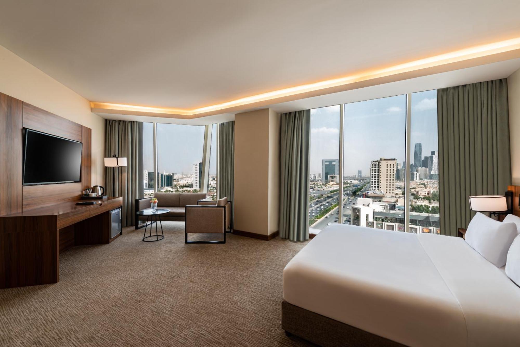Hdb Financial District Hotell Riyadh Eksteriør bilde